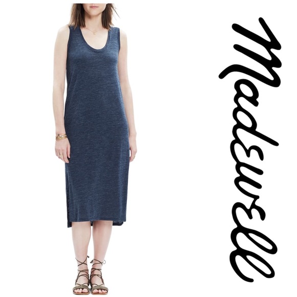 madewell jersey tank dress